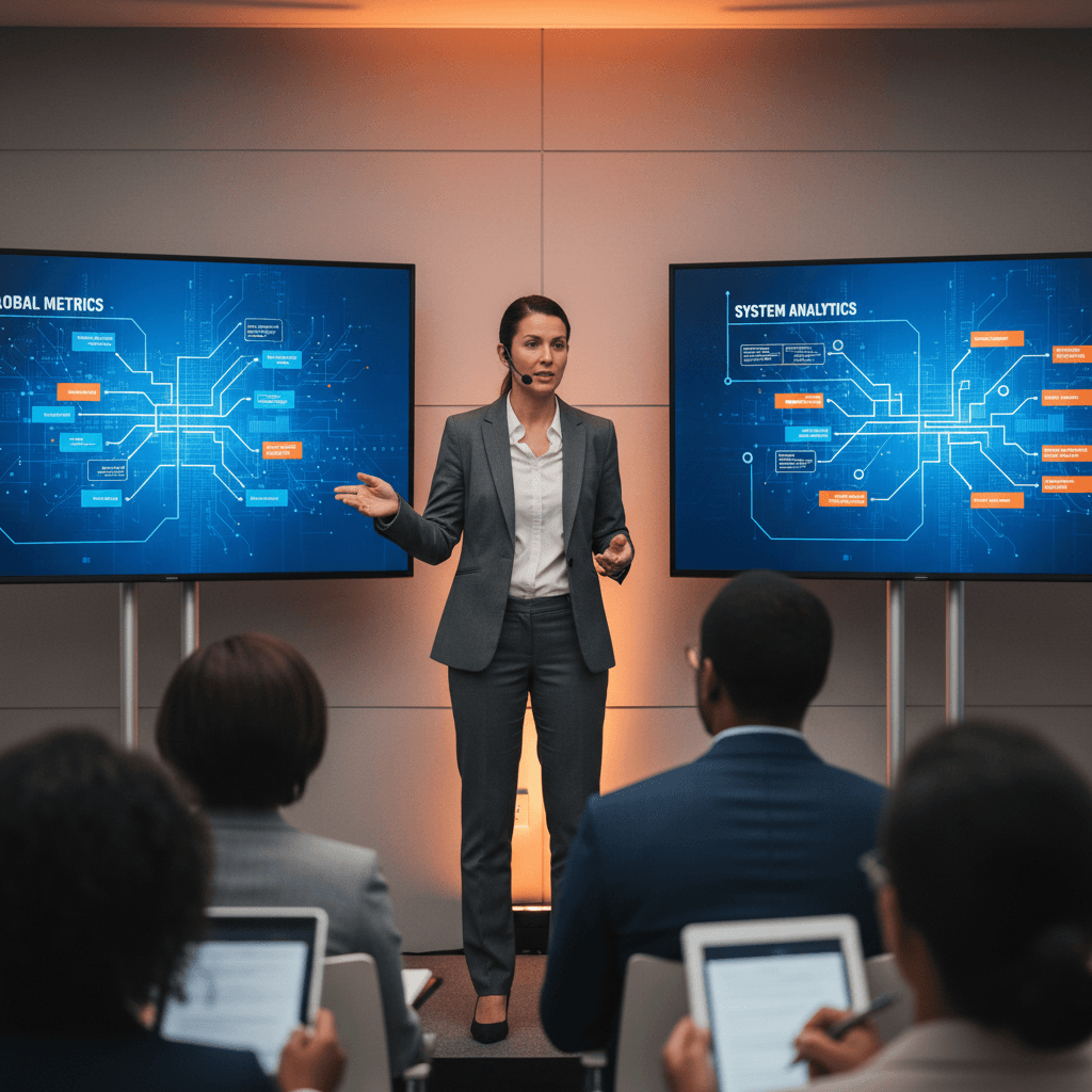 Industry expert presenting at seminar